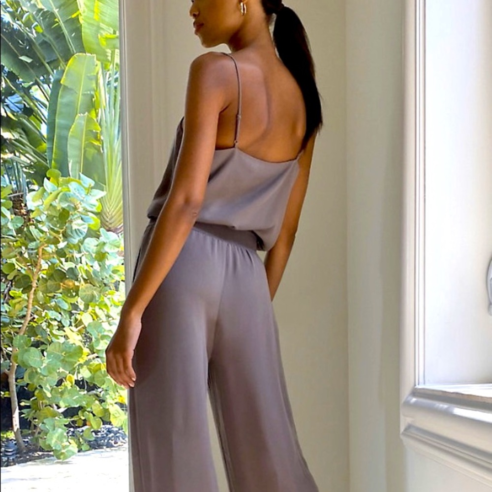Aritzia Taupe Jumpsuit